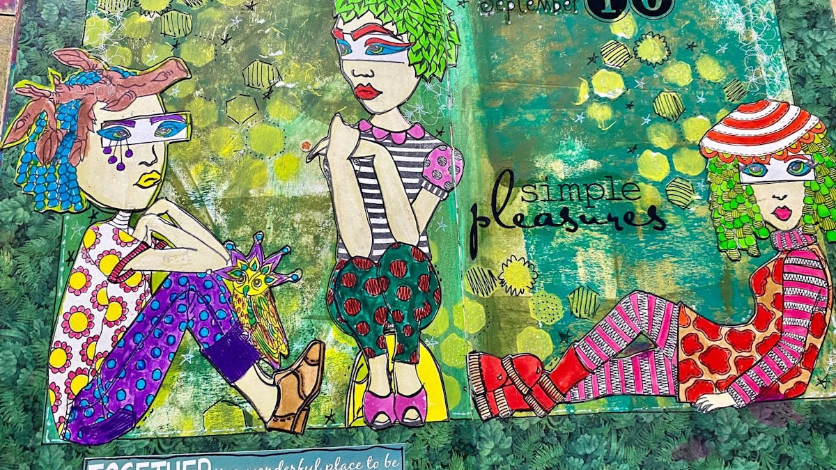 Art Journal 2 Friends