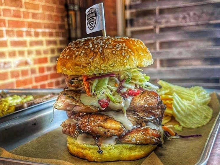 Burgers galore at Smokin Bro & Co. We even have secret burgers… check our social media to find these