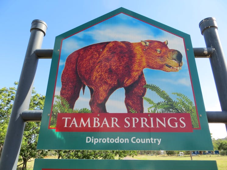 Tambar Springs - Diprotodon Country