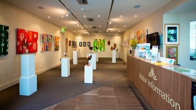 See the latest exhibition at the Gardens' Visitor Centre Gallery