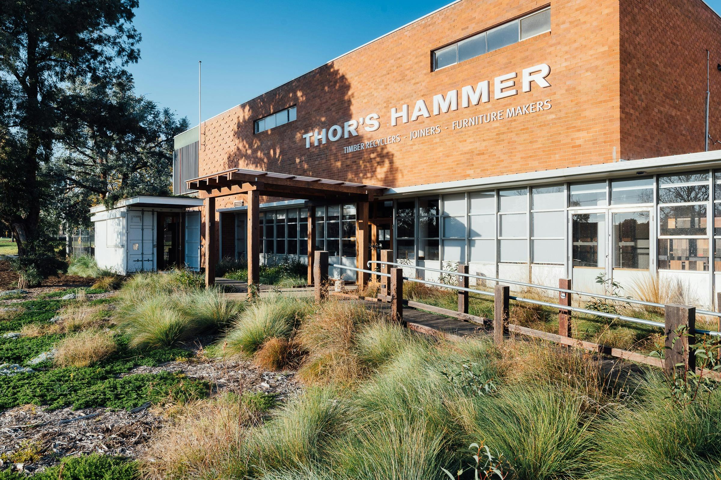 The exterior of Thor's Hammer