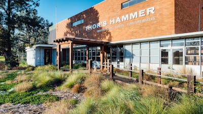 The exterior of Thor's Hammer
