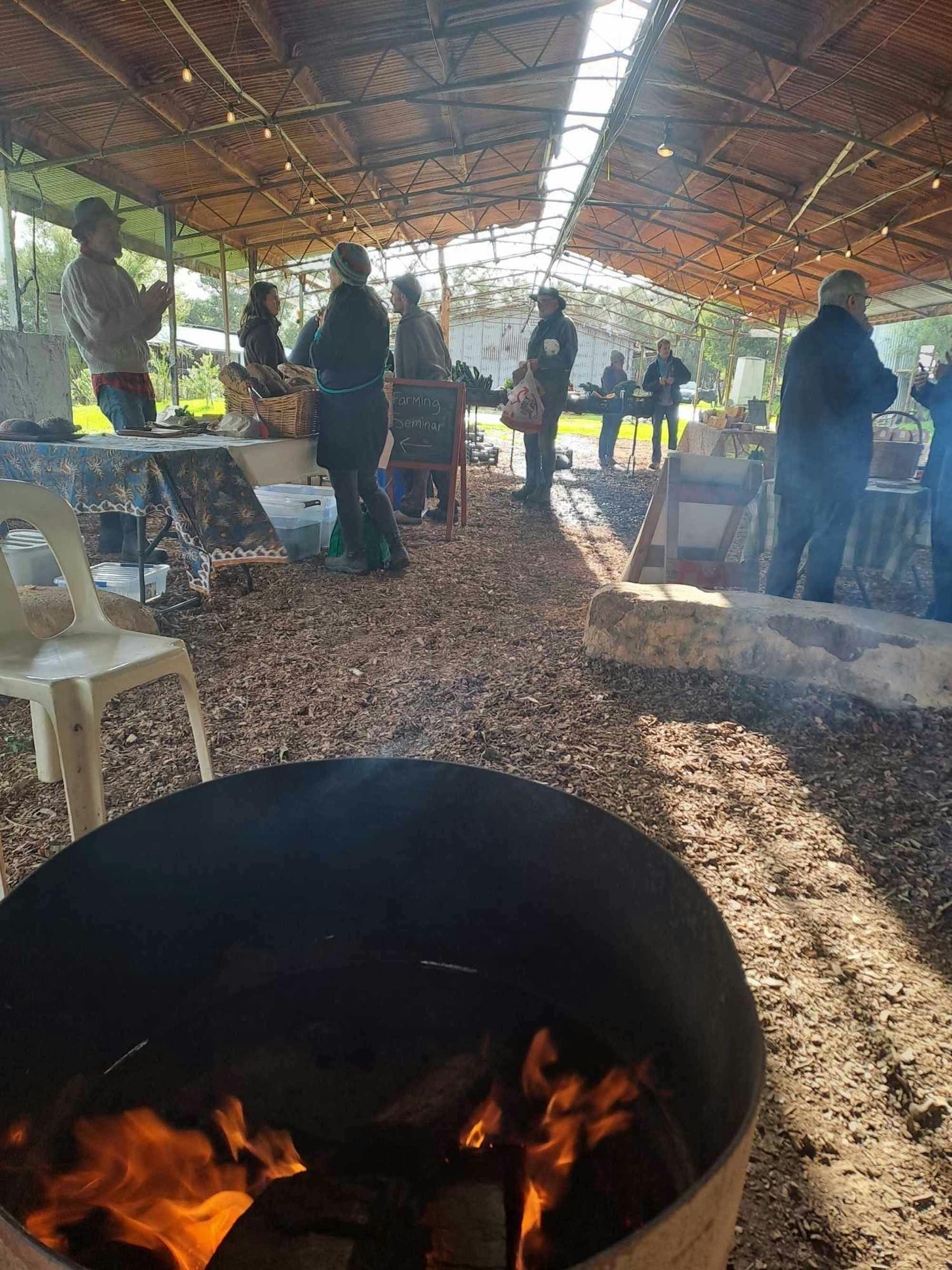 Market Fire