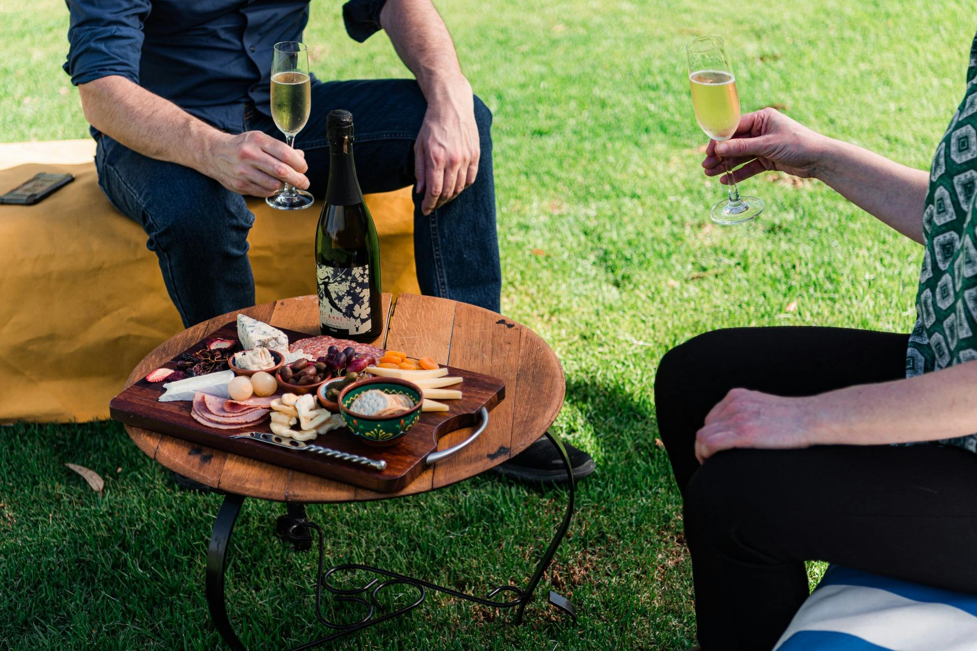 Bubbles and grazing in the sunshine