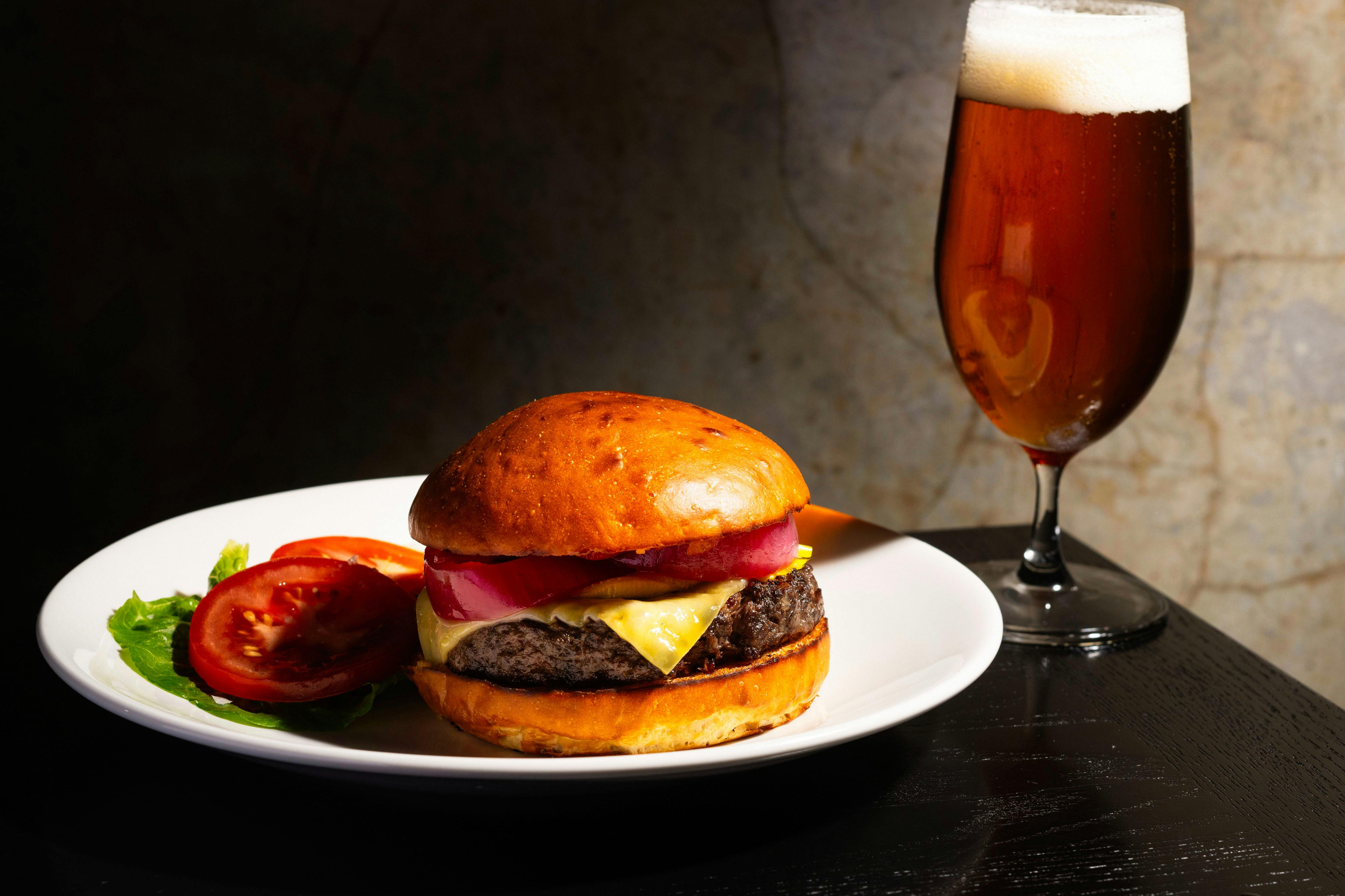 David Blackmore Wagyu Burger - Rockpool Sydney