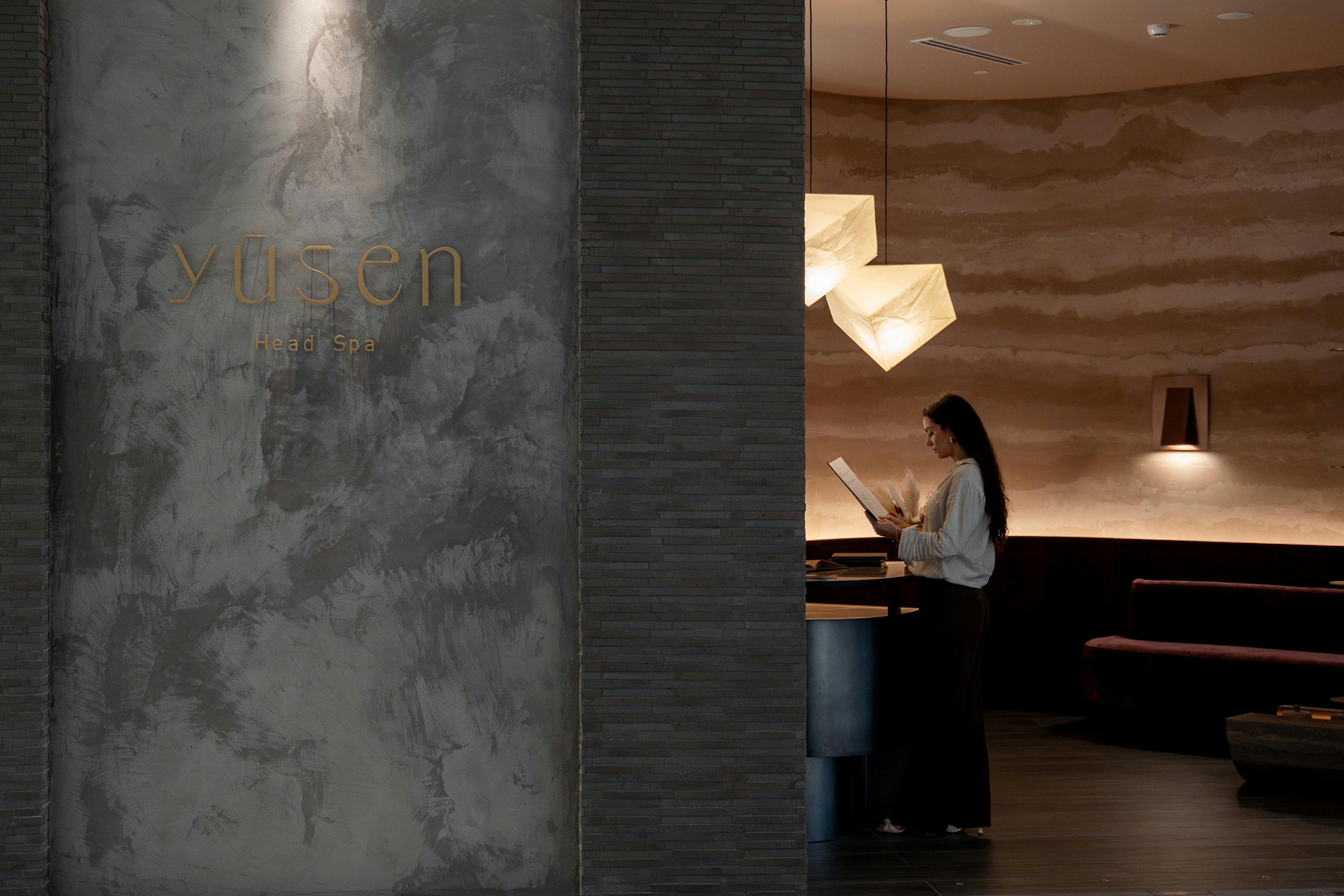 Step into a world apart. Yūsen Head Spa at Pacific Fair, Broadbeach.