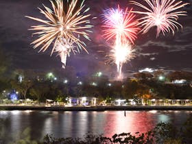 Gladstone Harbour Festival Fireworks Show