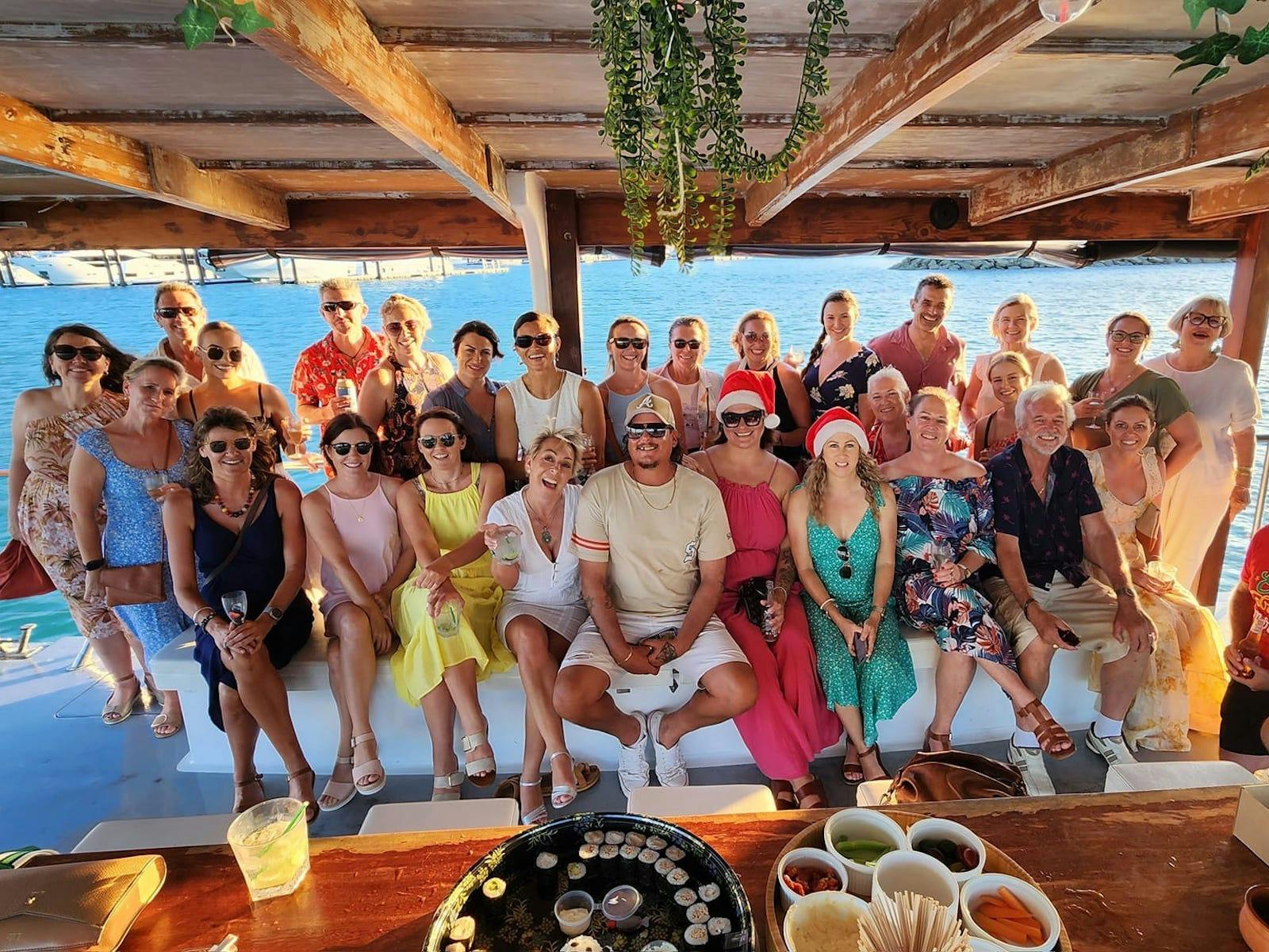 Sundowner Cruises Airlie Beach for fun Christmas Parties, Birthdays, Bucks and Hens