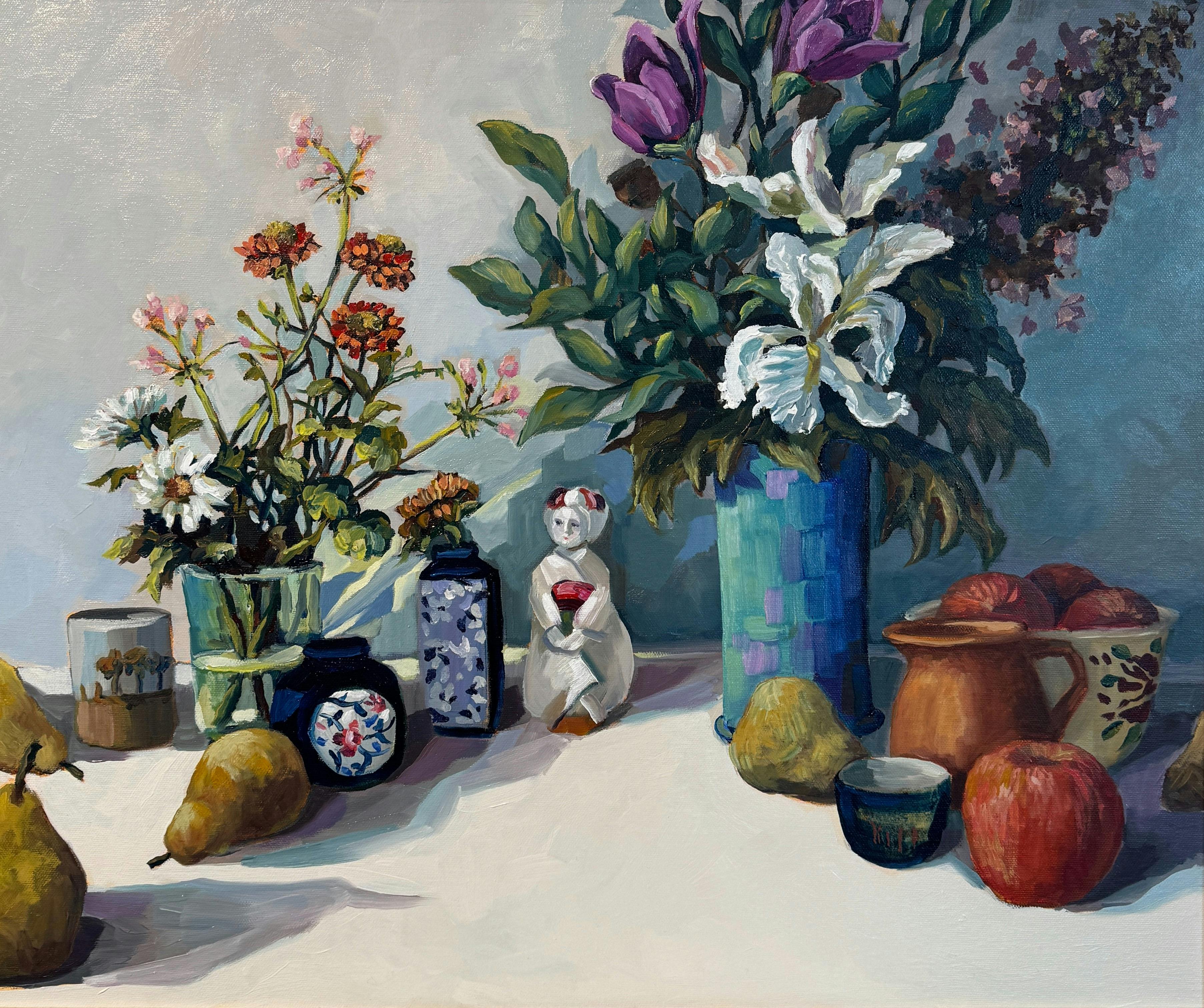 Oil on Canvas (Oak Frame) 54 × 64 cm