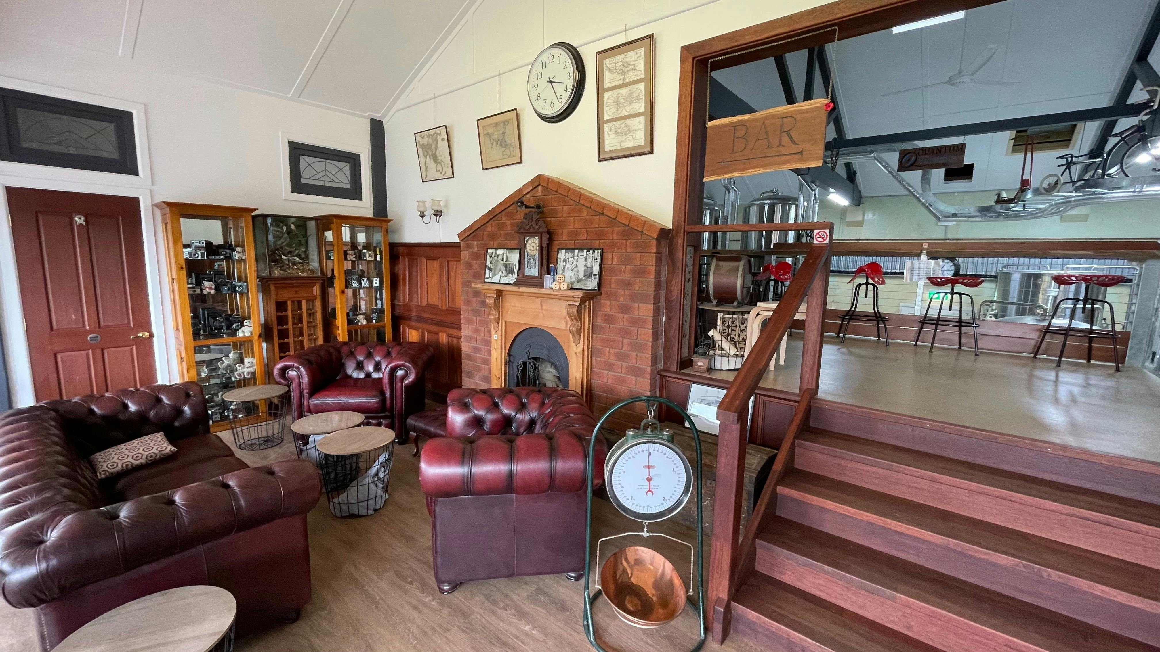 The Moruya Artisan Factory interior shot of the CafeBar and Brewery