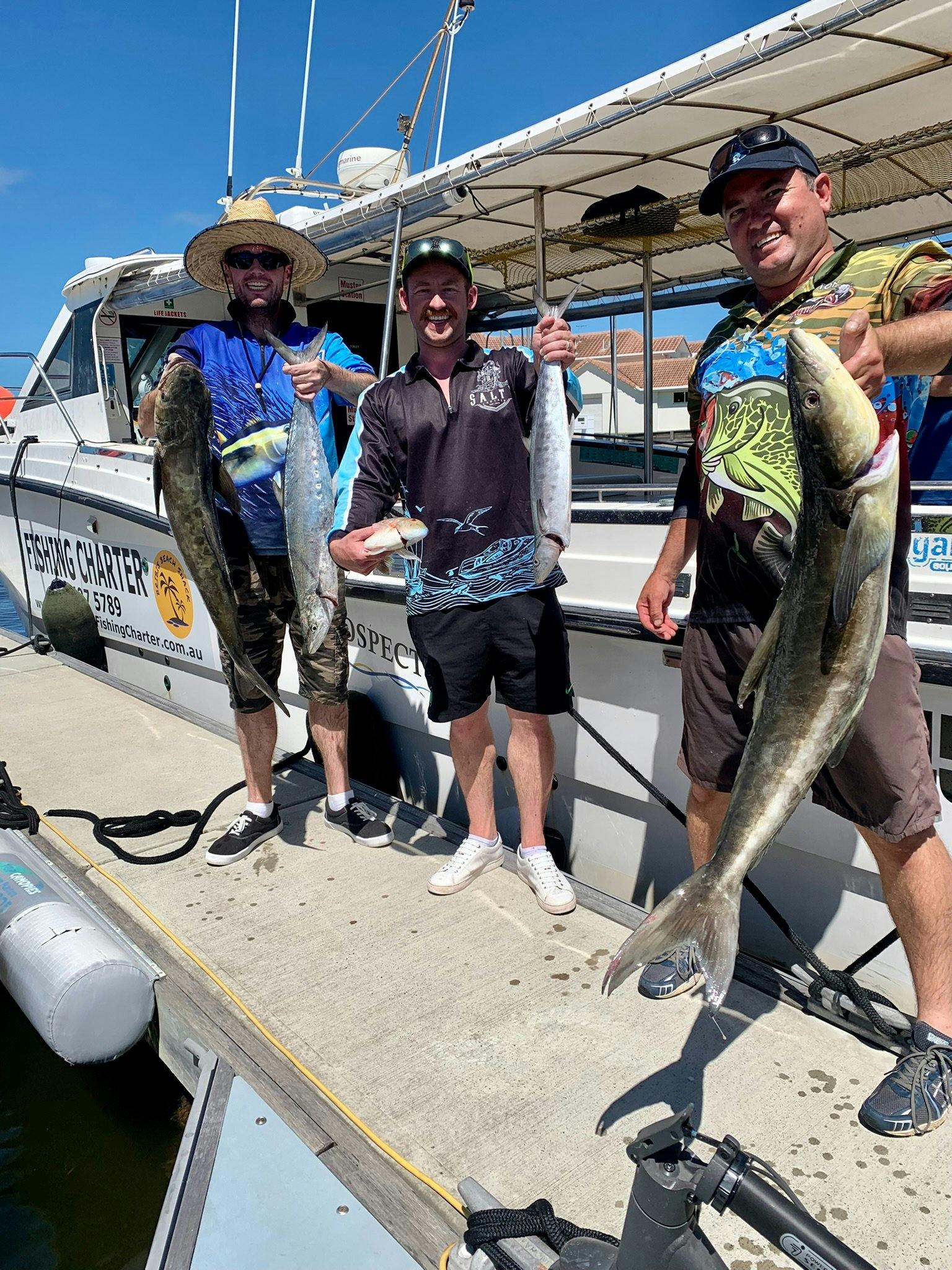 Catch off Prospector fishing charter