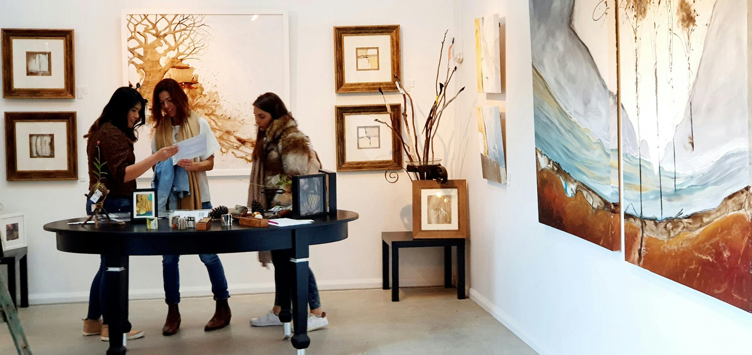 beautiful private Gallery spaces like Christa's Art and Gilding