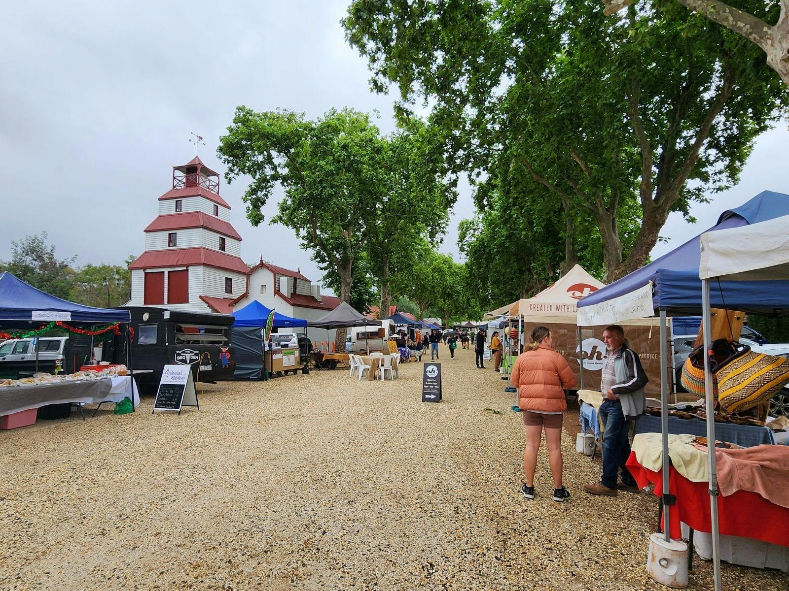 Farmers' Market at Tahbilk
