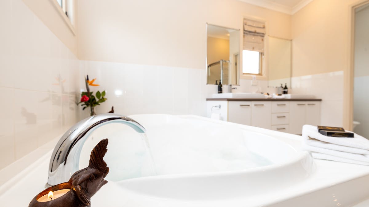 Spa Bath in Cottage