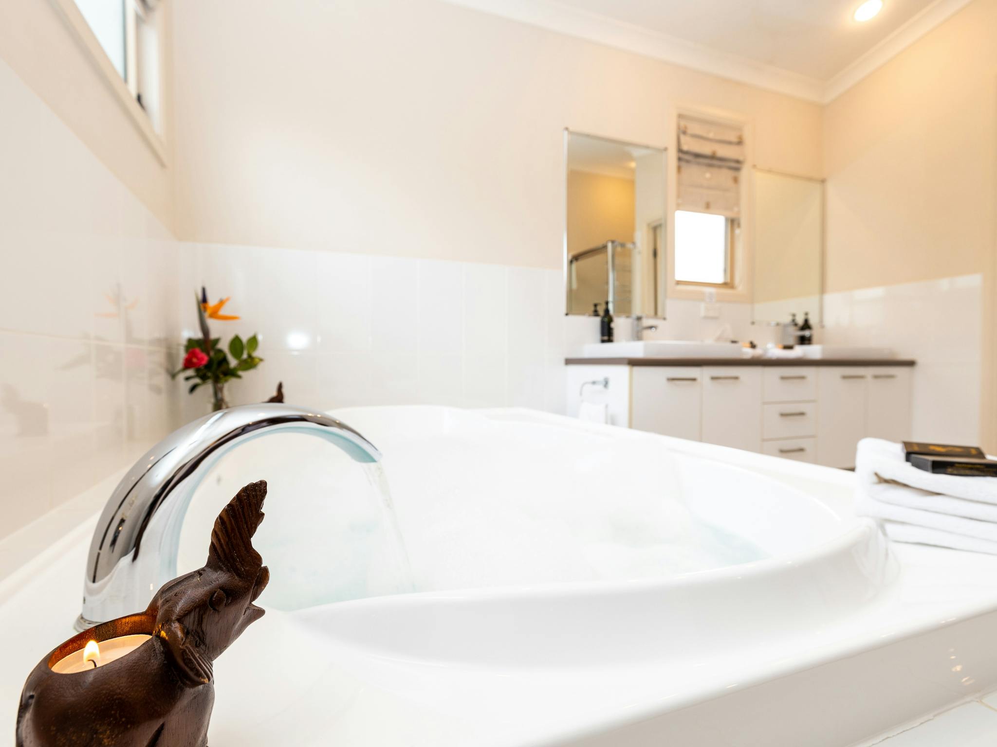 Spa Bath in Cottage Spa Bath in Cottage