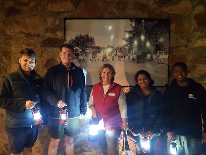 Hahndorf After Dark Walking Tour with meal at our Haus
