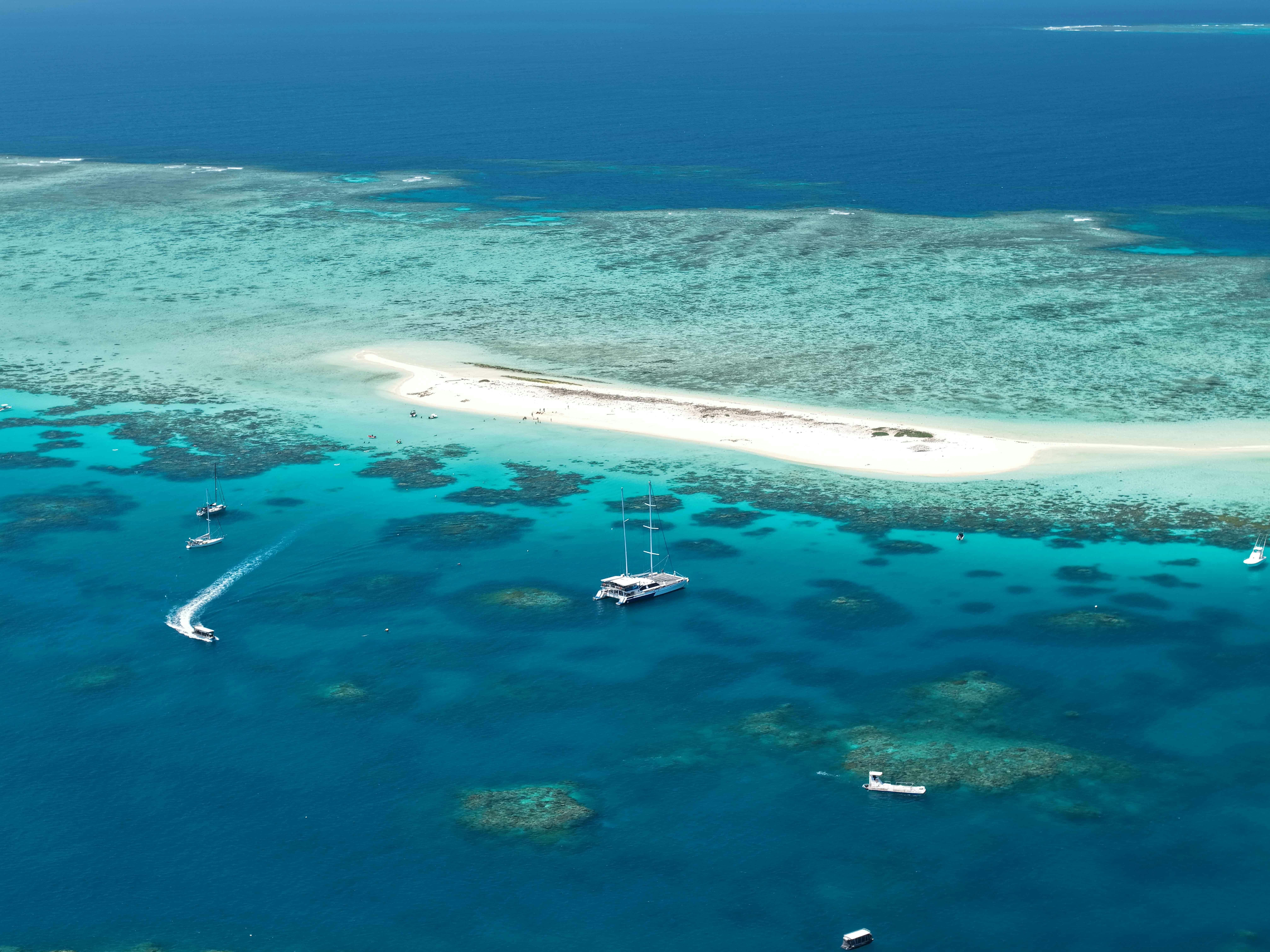 aerail of Michaelmas Cay with Ocean Spirit