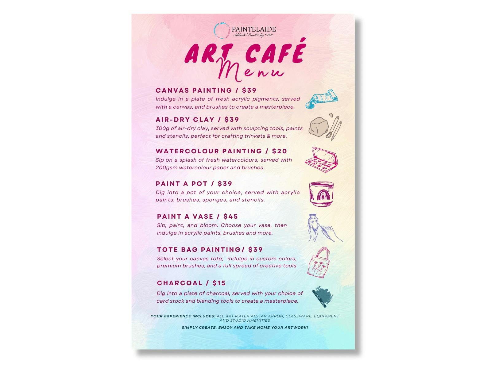 Paintelaide's Art Cafe