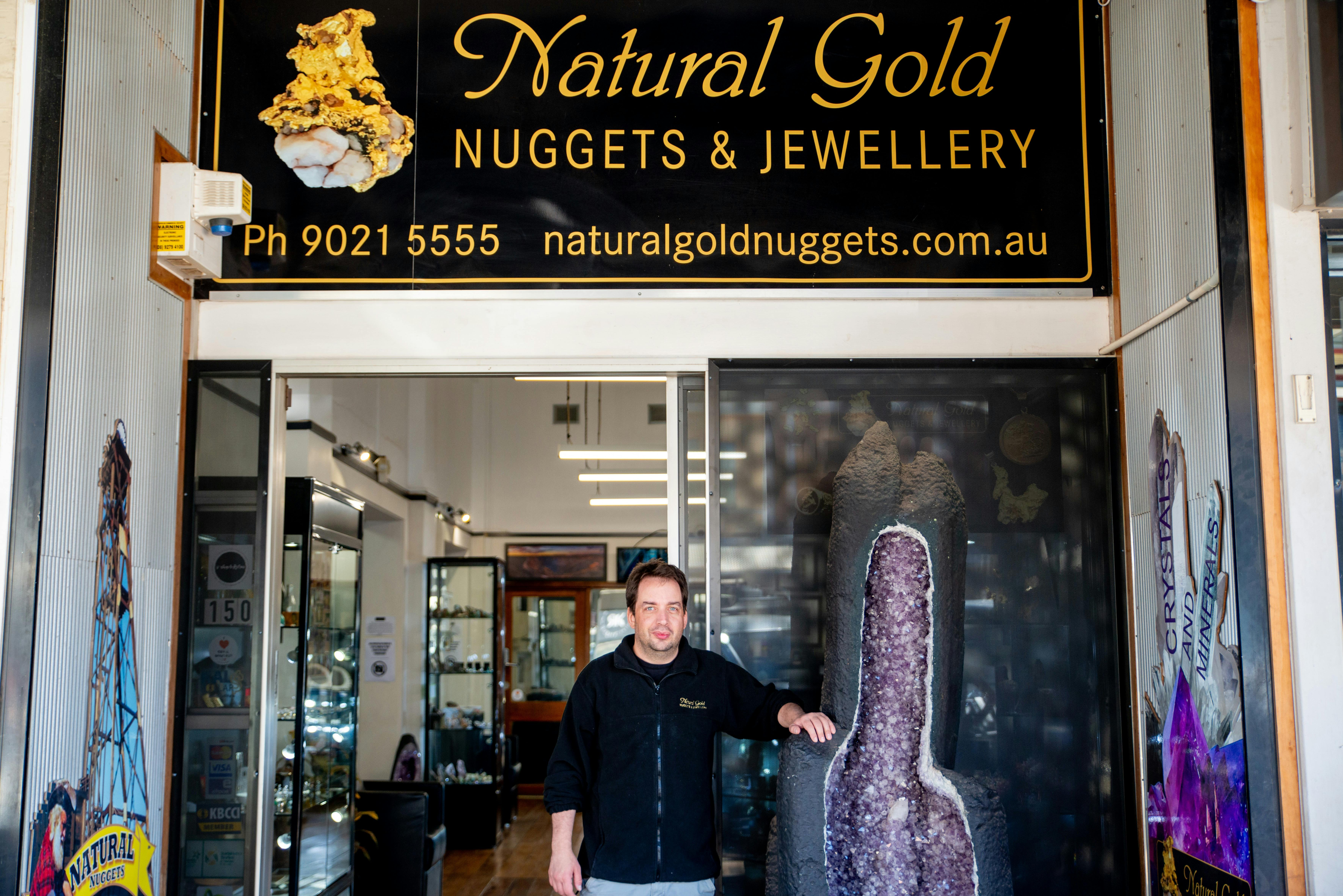 Natural Gold Nuggets and Jewellery