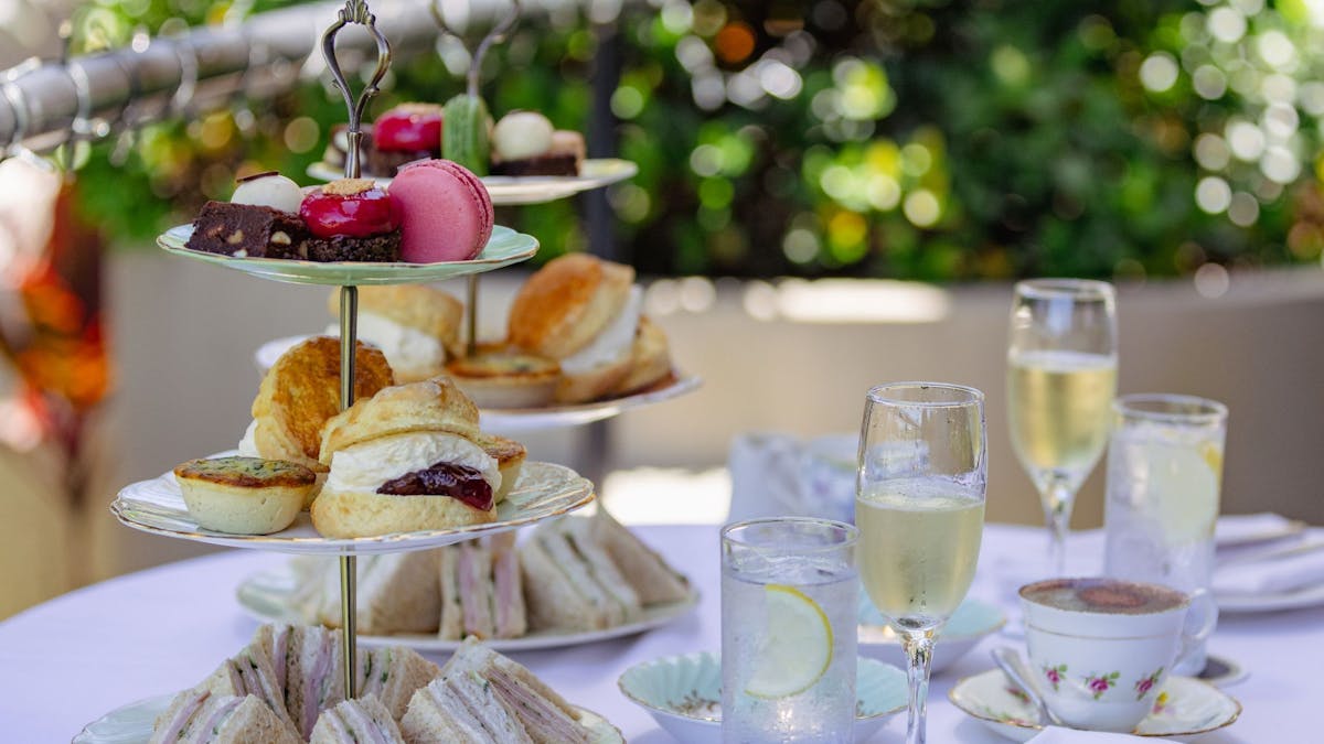 High Tea on the terrace