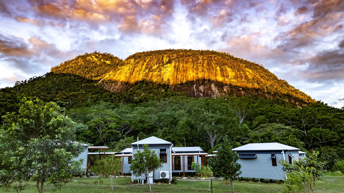 A view of the majestic Mt Jukes