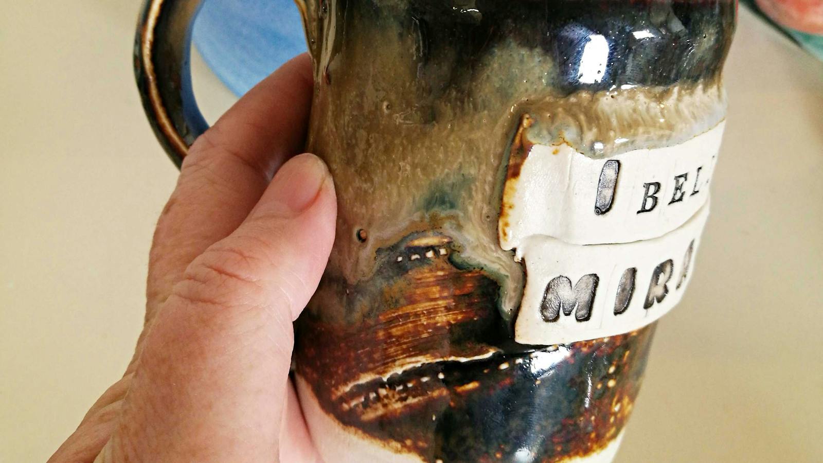 Stoneware cup
