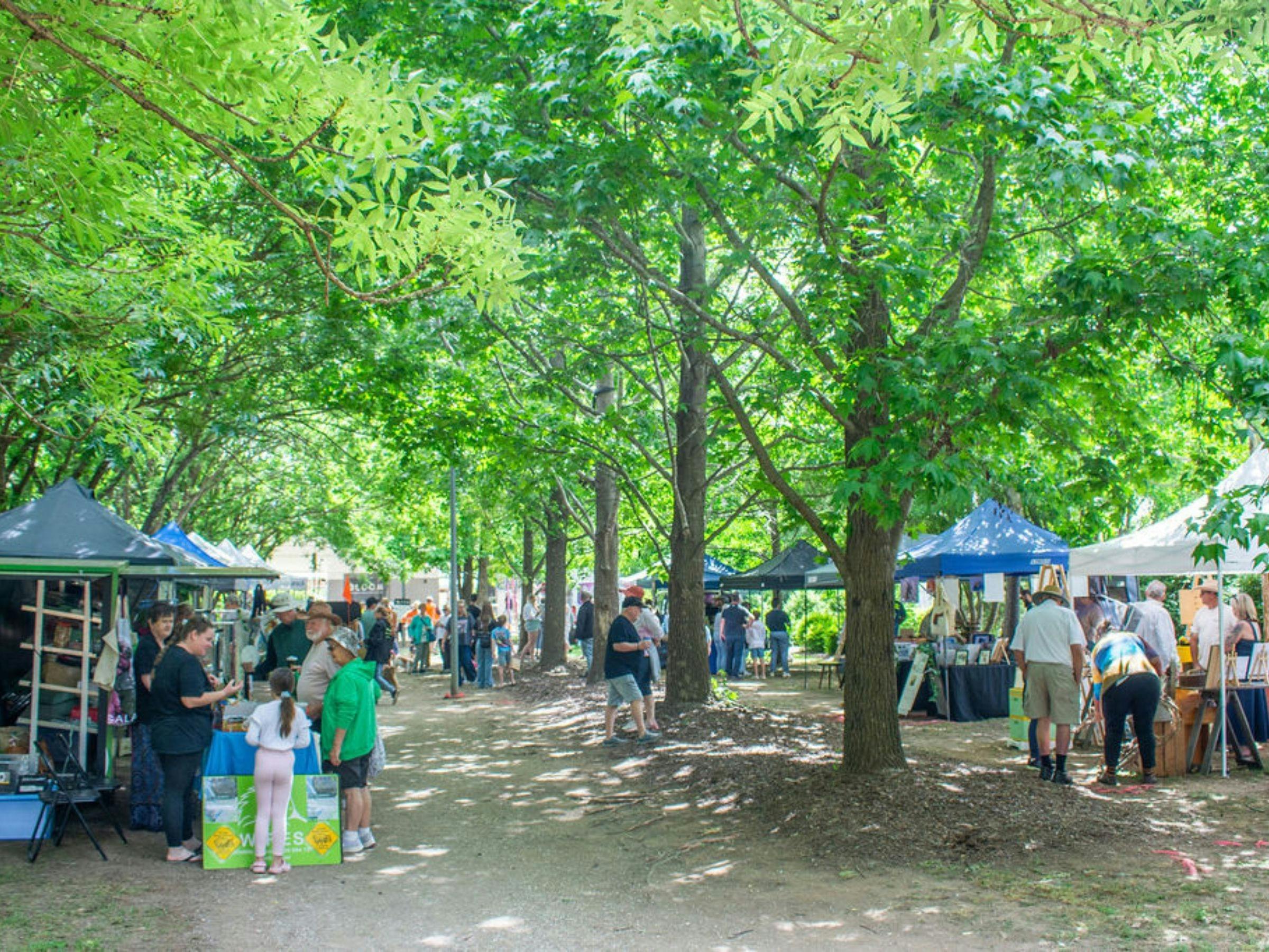 BLOOM Garden Expo & Plant Fair - market stalls