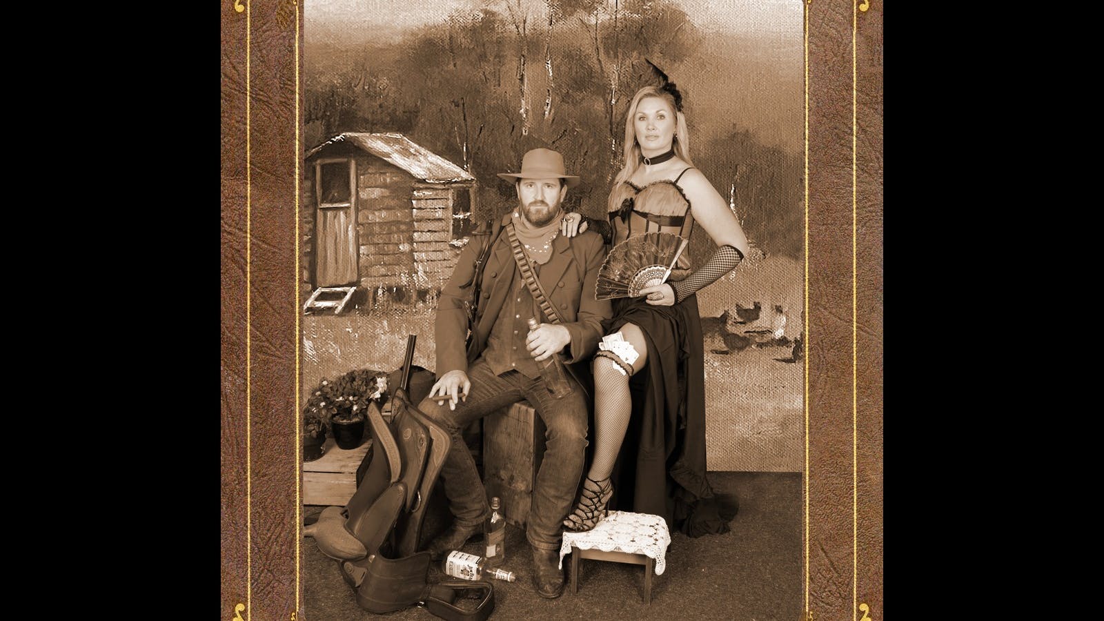 Western Bushranger Theme Portrait