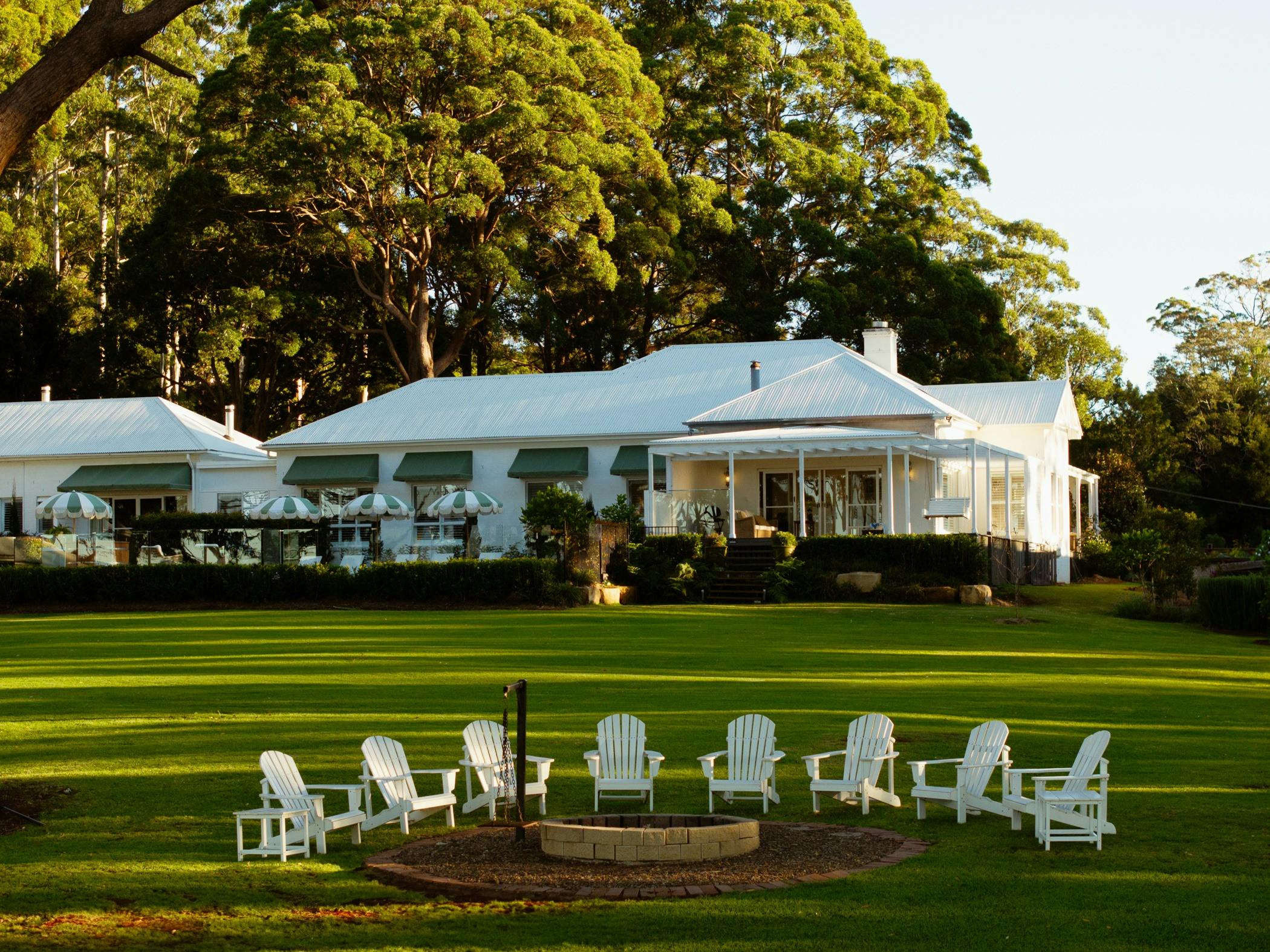 Lunch Setting at Country Estate