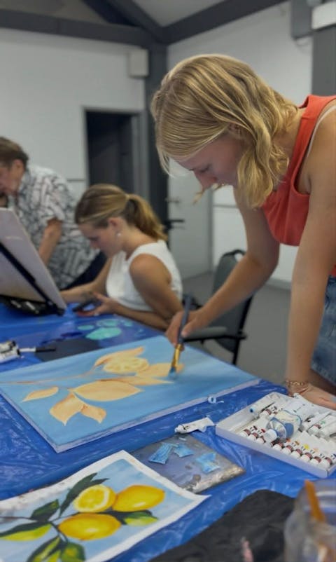 Acrylic Painting, art, art class
