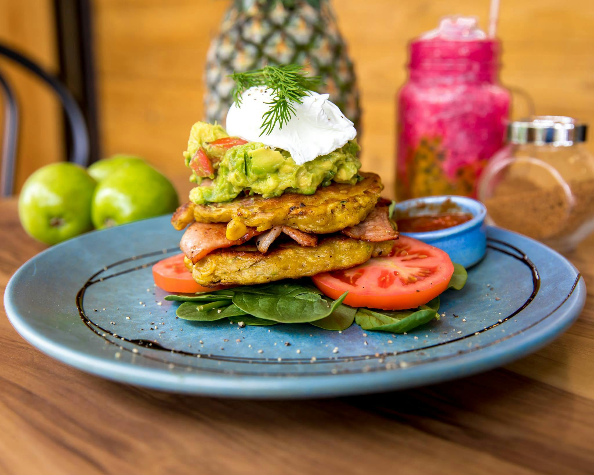 Zucchini and Corn Fritters