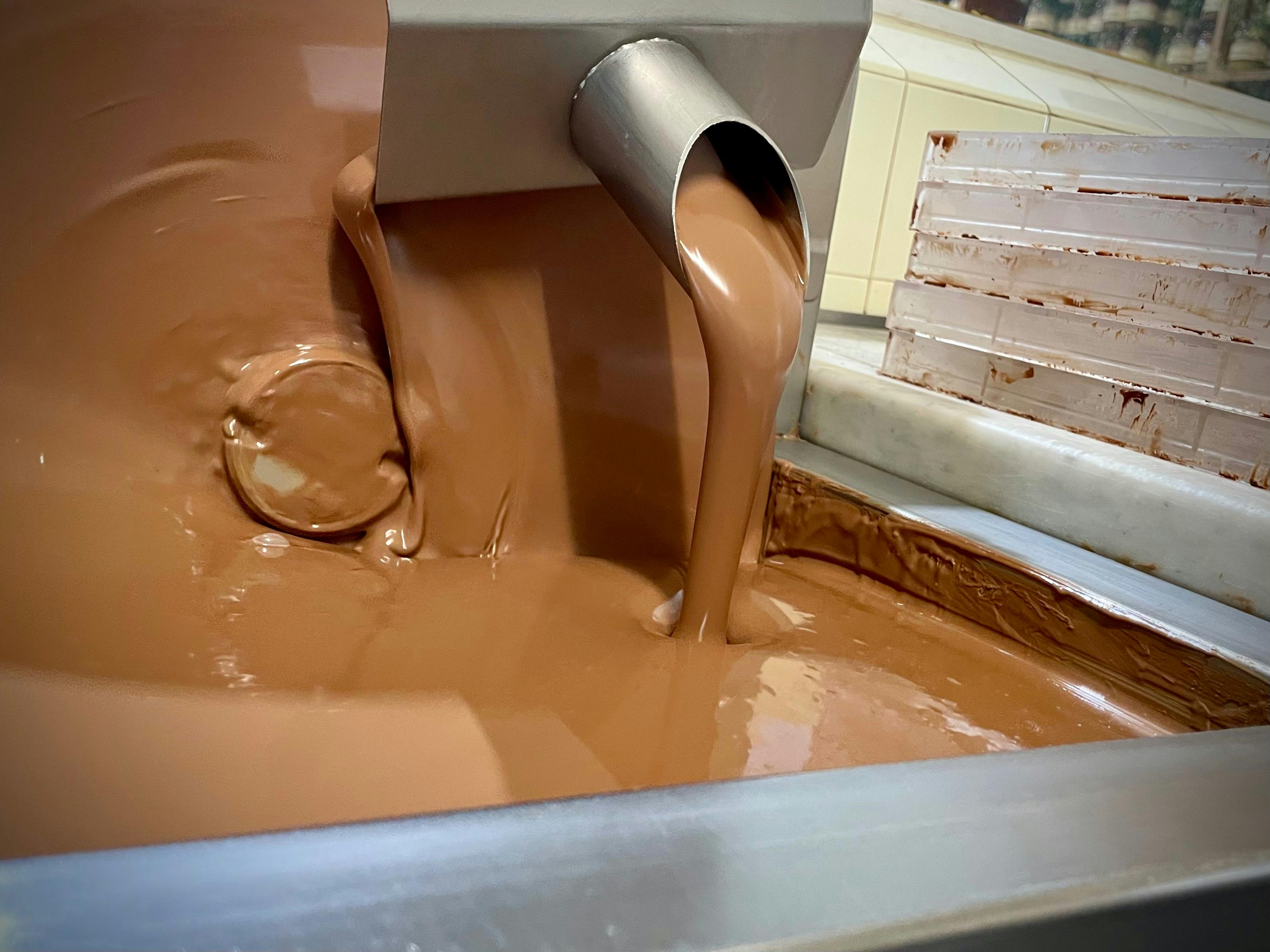 Chocolate production at The Treat Factory