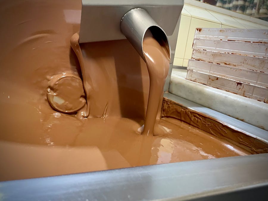 Chocolate production at The Treat Factory