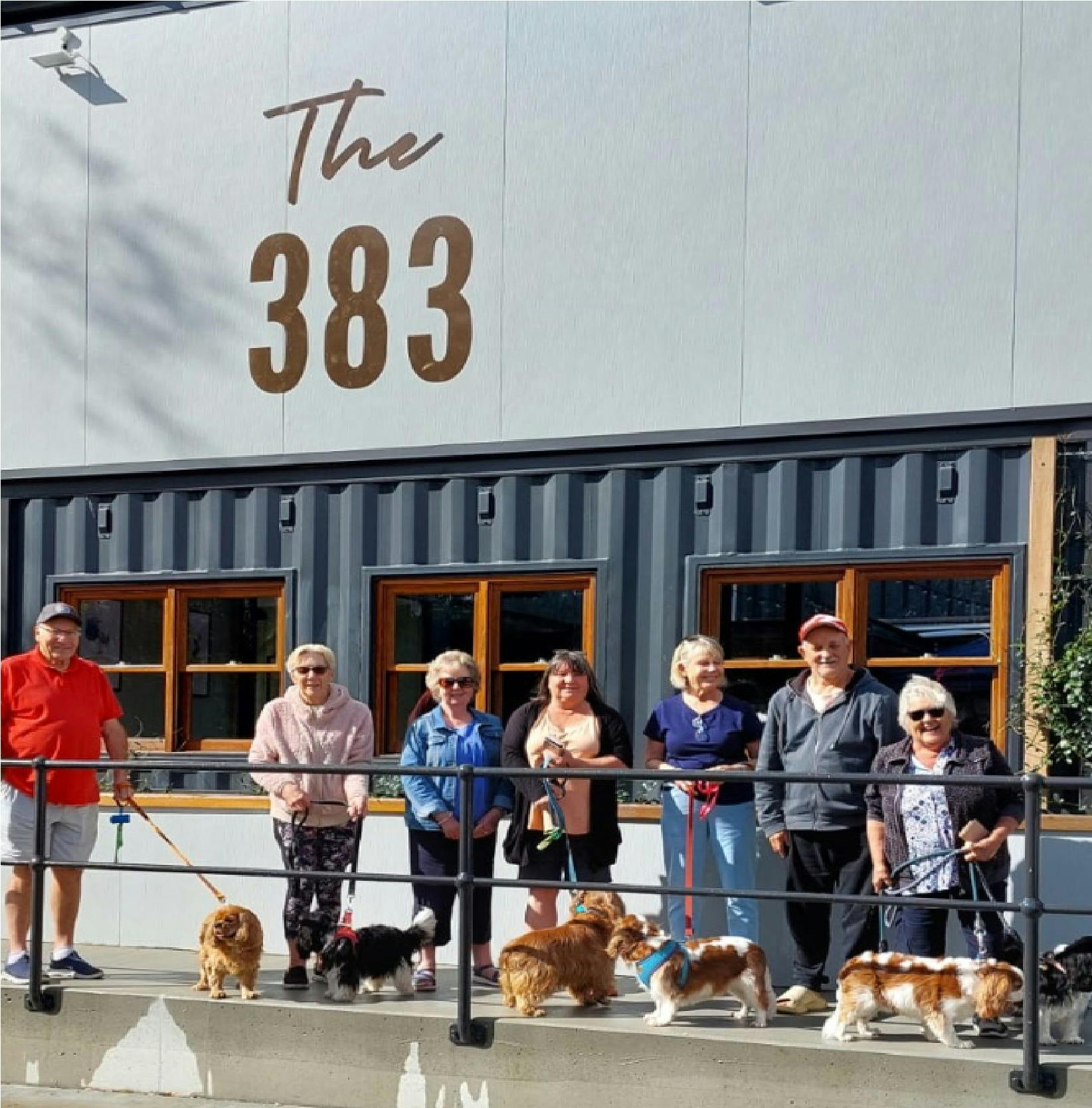 383 Outdoor Photo with Customers