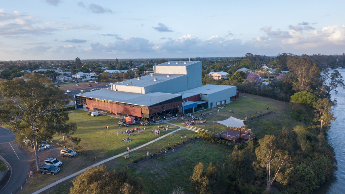 Brolga Theatre Aerial View