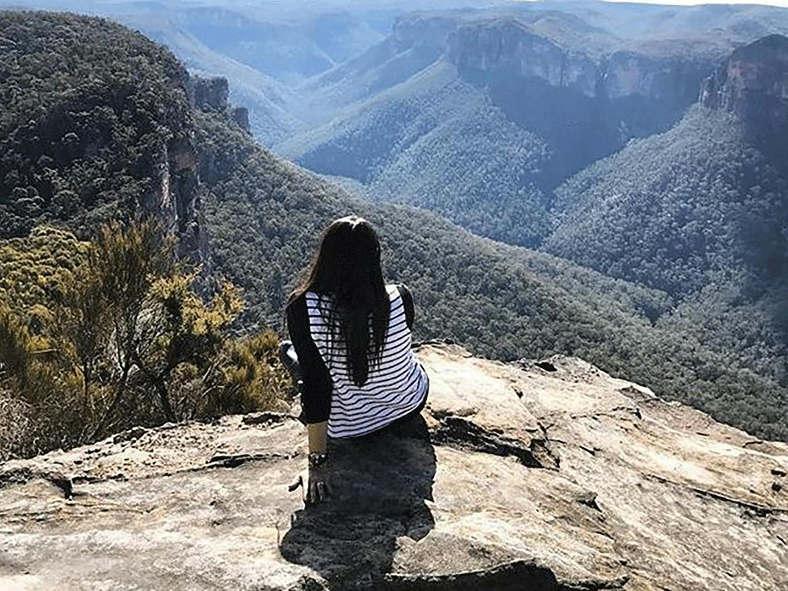 블루 마운틴 국립공원의 전망대