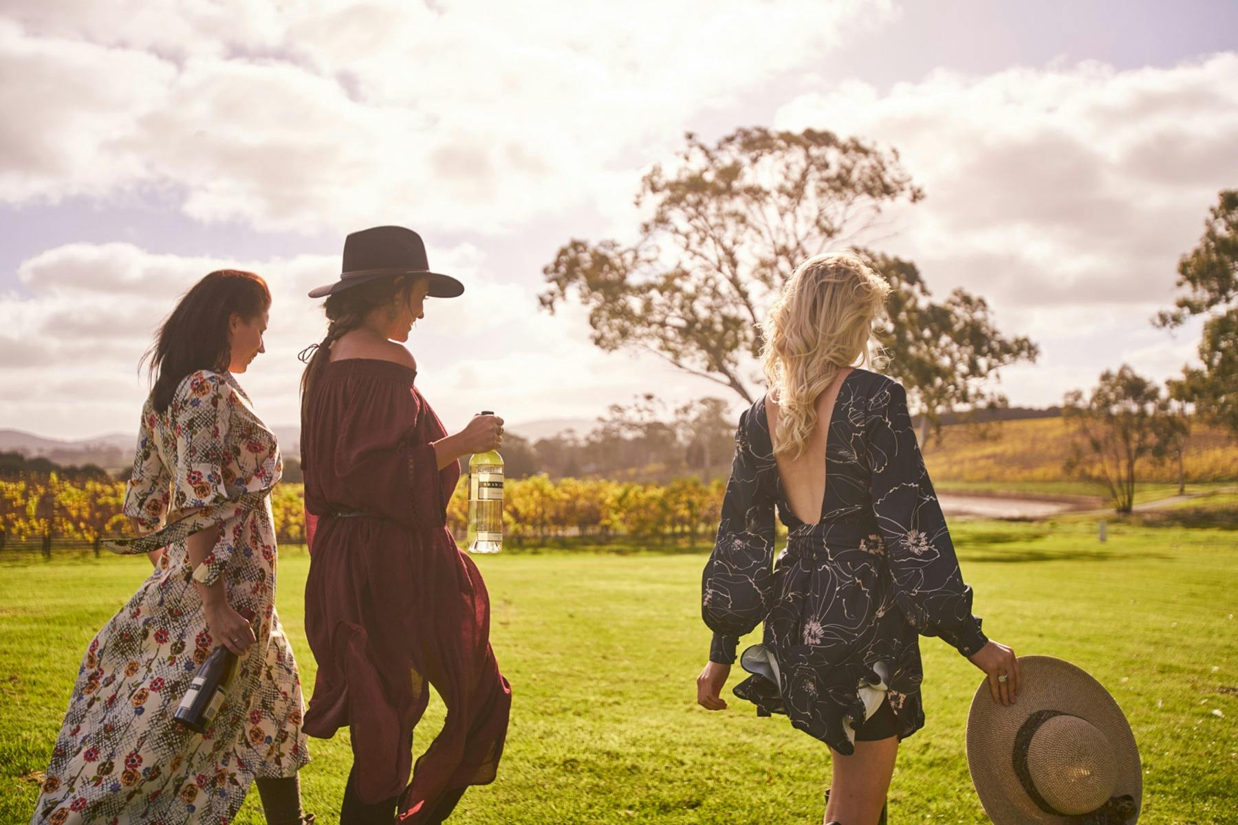 Relax at one of many vineyards