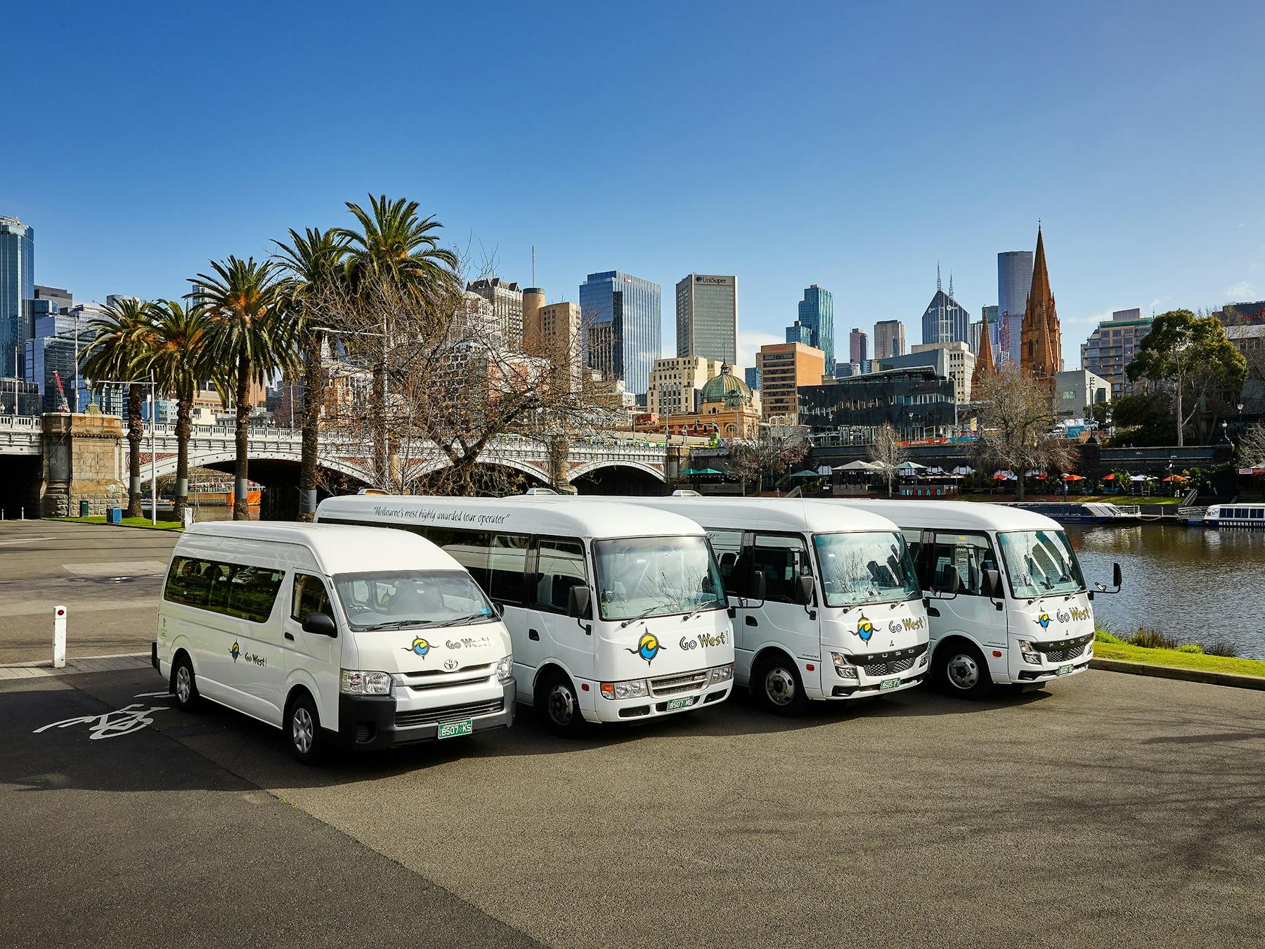 Go West Tours fleet consists of small group touring vehicles