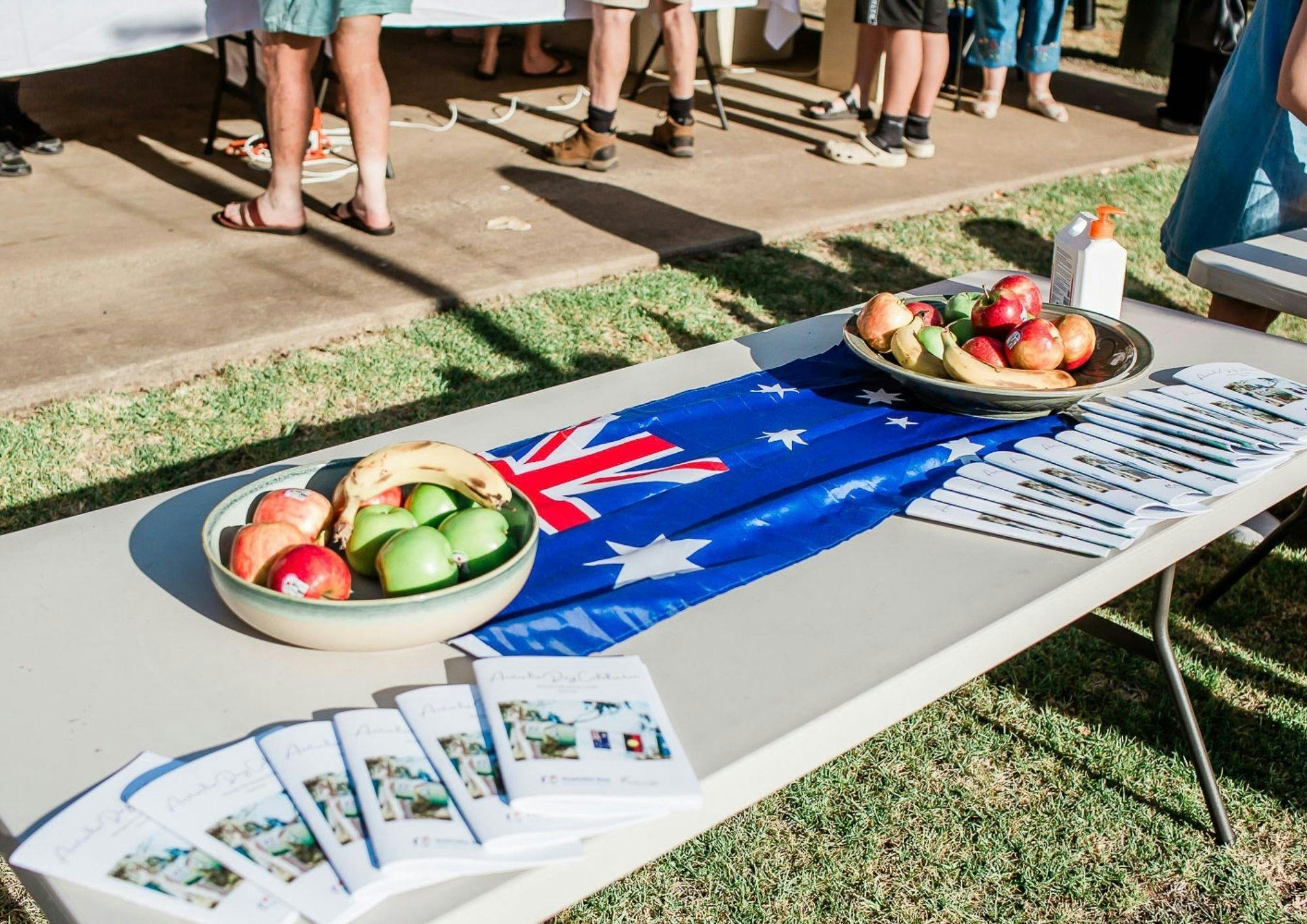 Booklets available at Aus Day celebrations