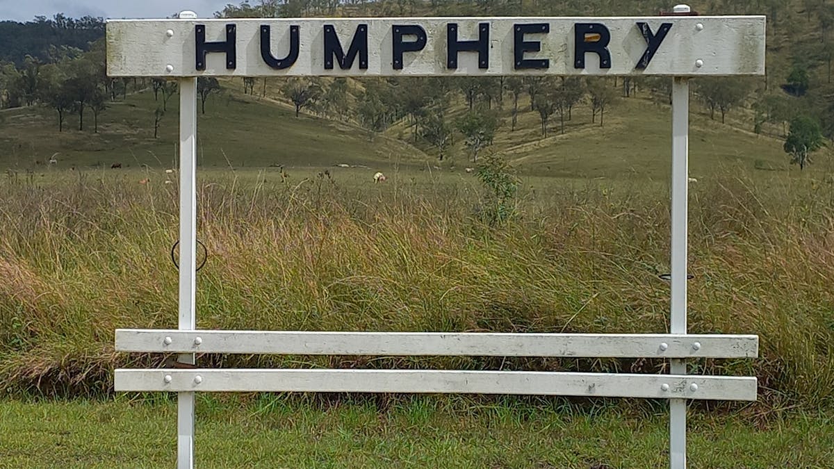 Humphrey Siding is the site of an historic train crash - the storyboard captures the moment. Humphrey Siding is the site of an historic train crash - the storyboard captures the moment.