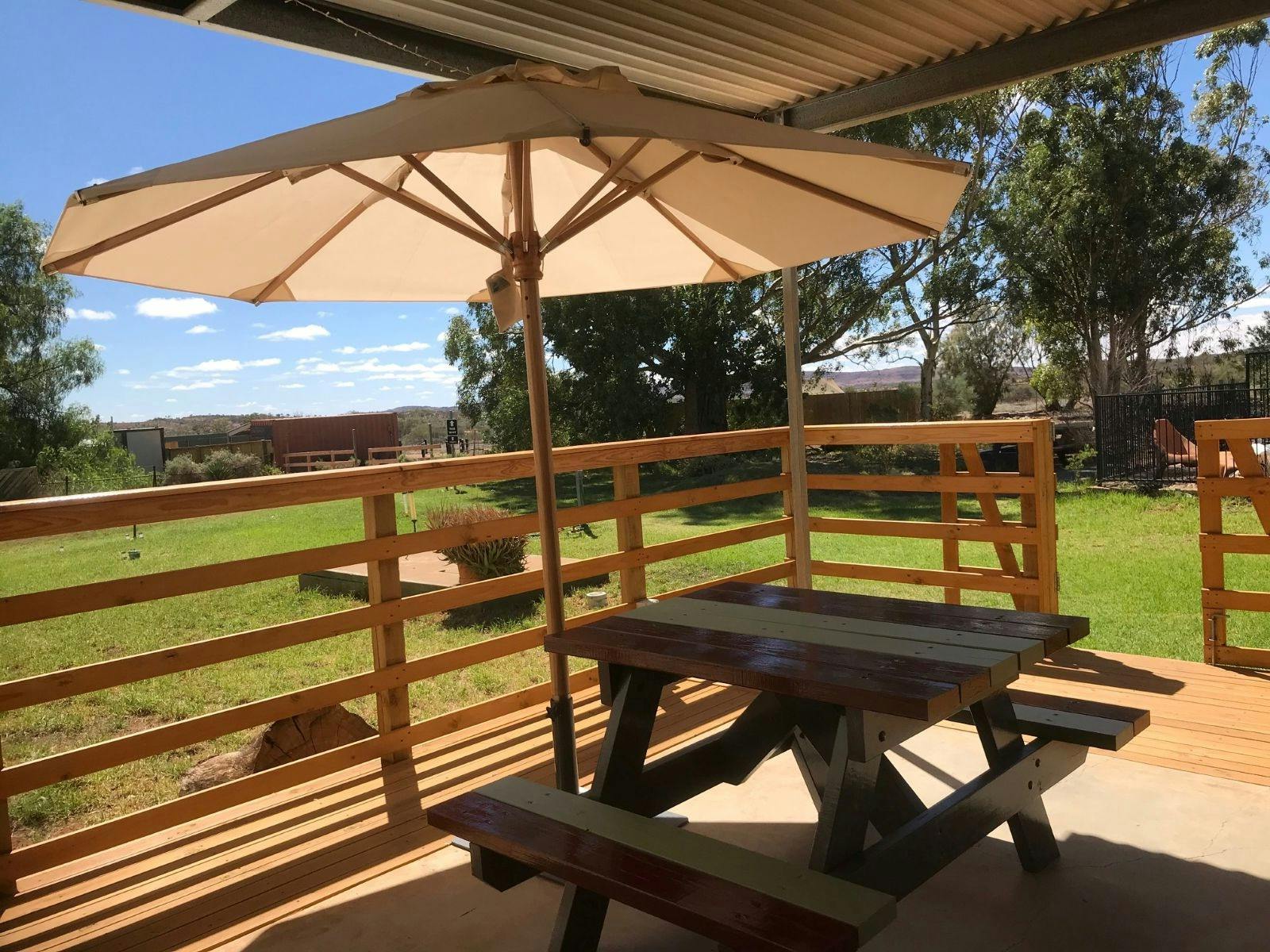 View from Sky Dome Cafe outdoors deck