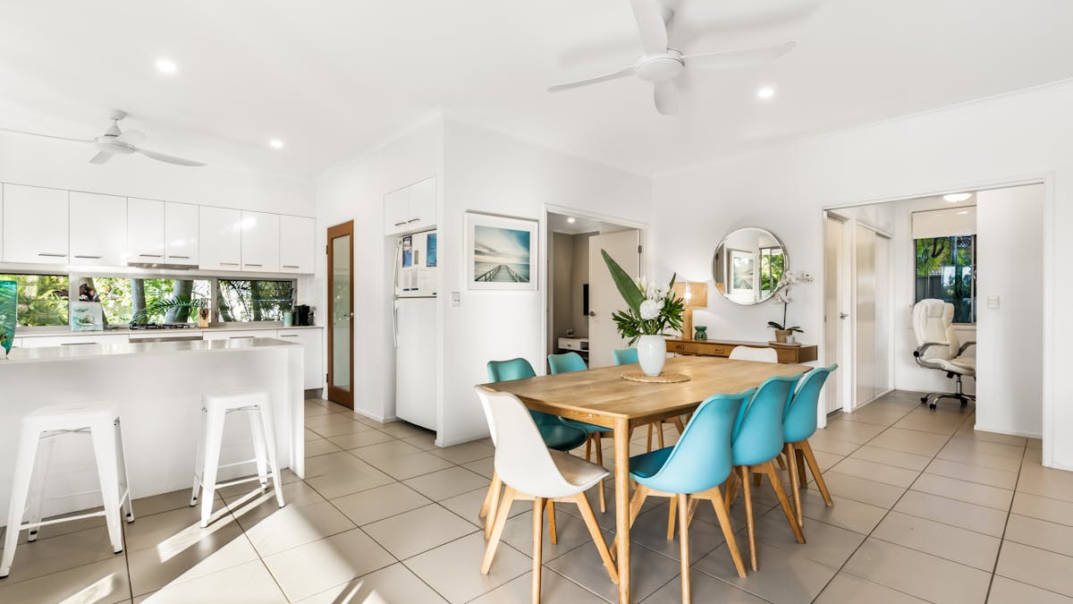 Living and dining area