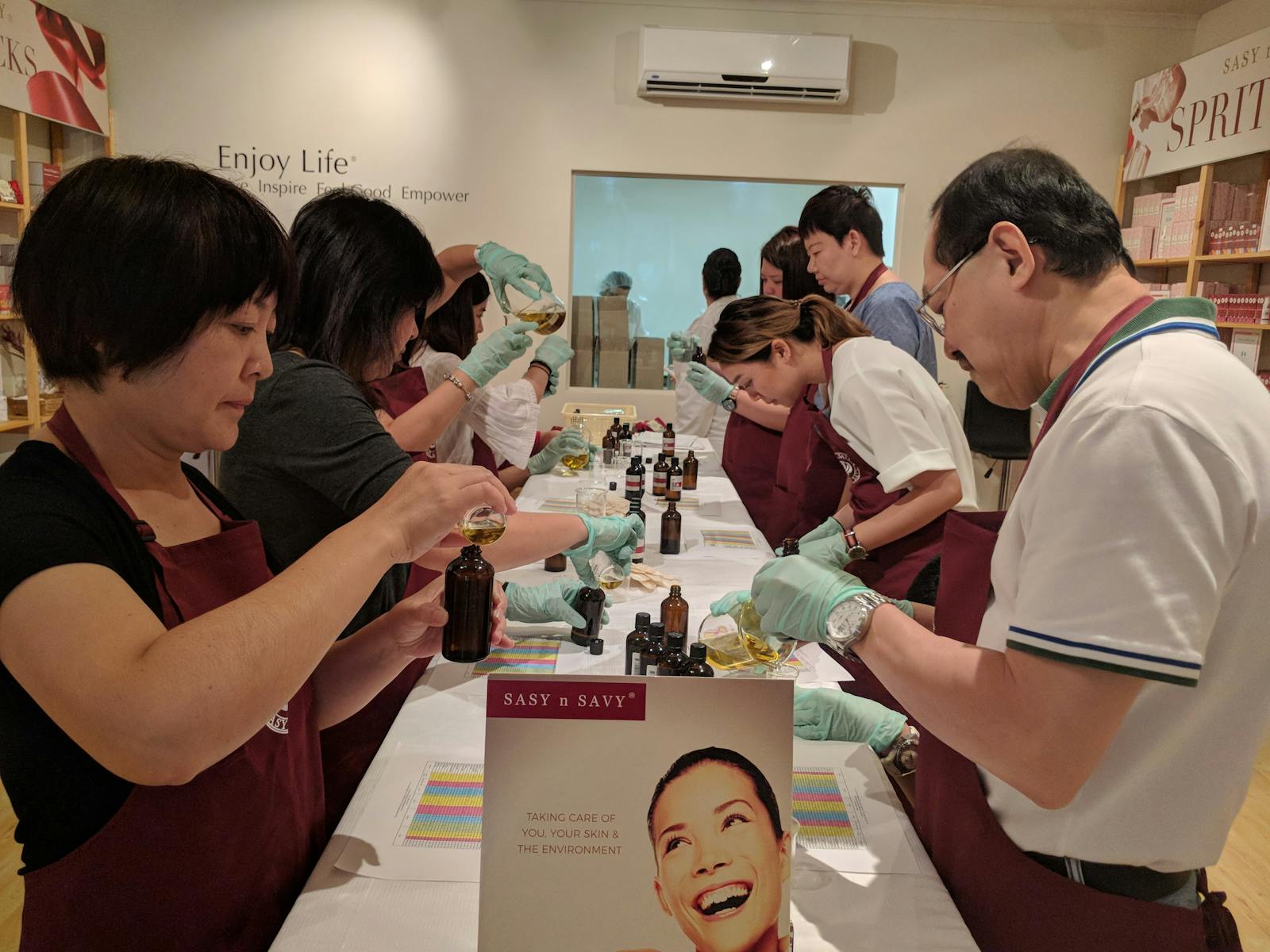 Skincare workshop