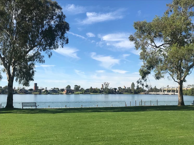 view of lake