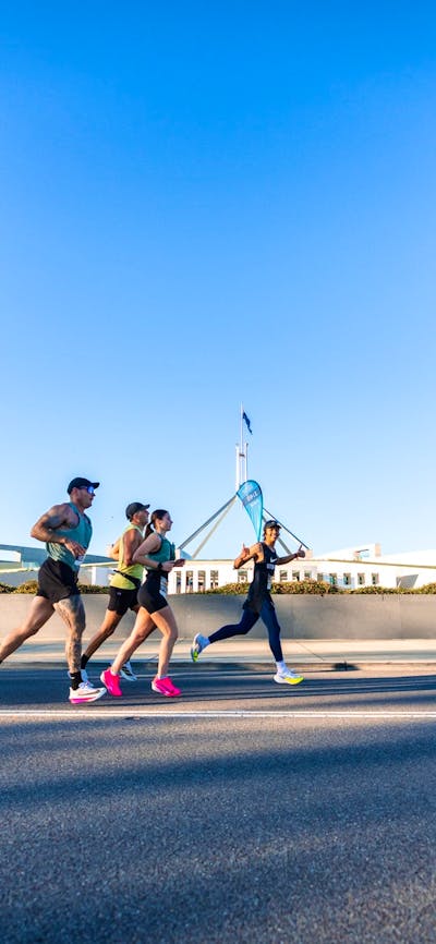 Runner in Canberra