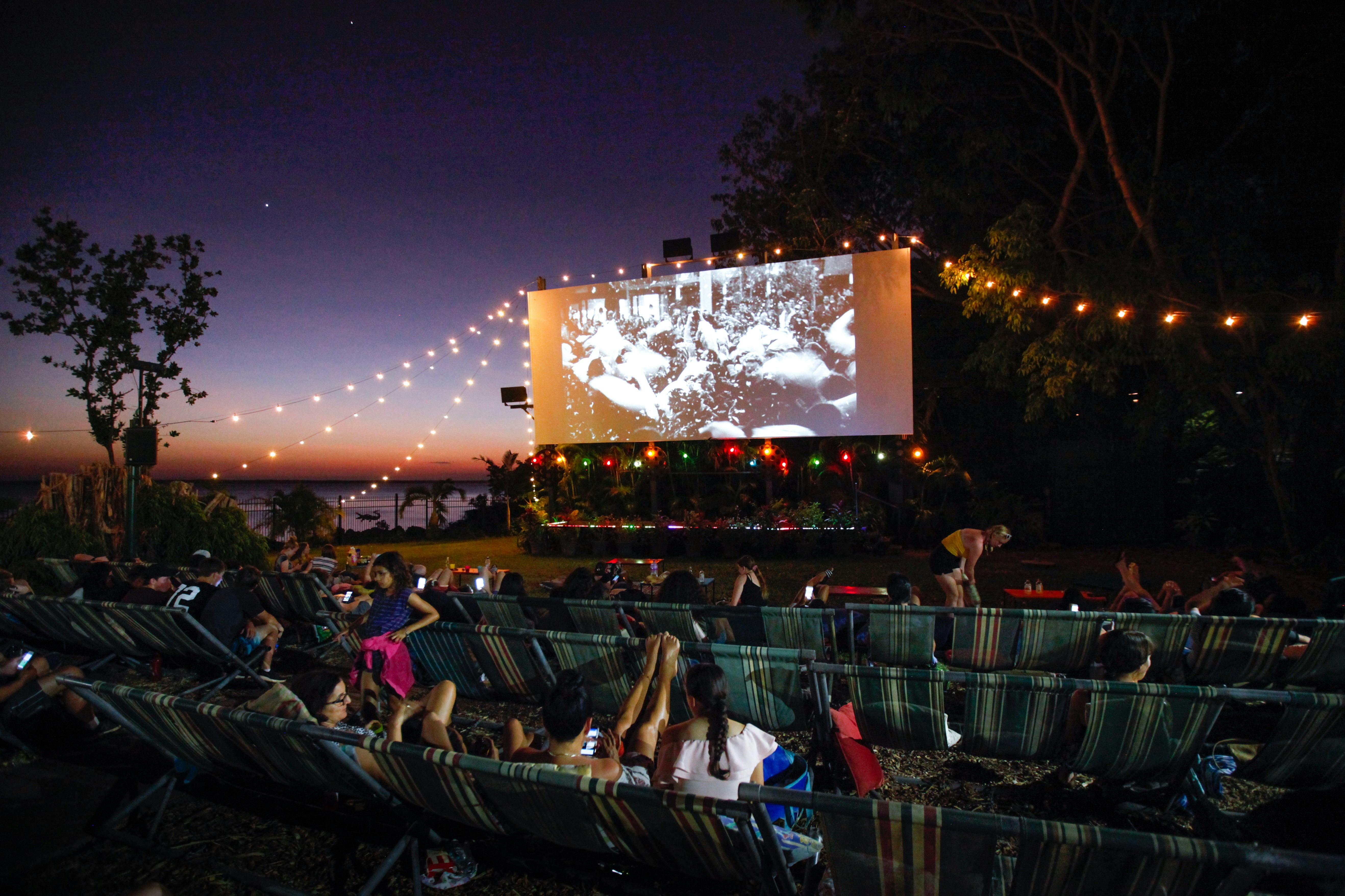 Tropical night at the Deckchair Cinema