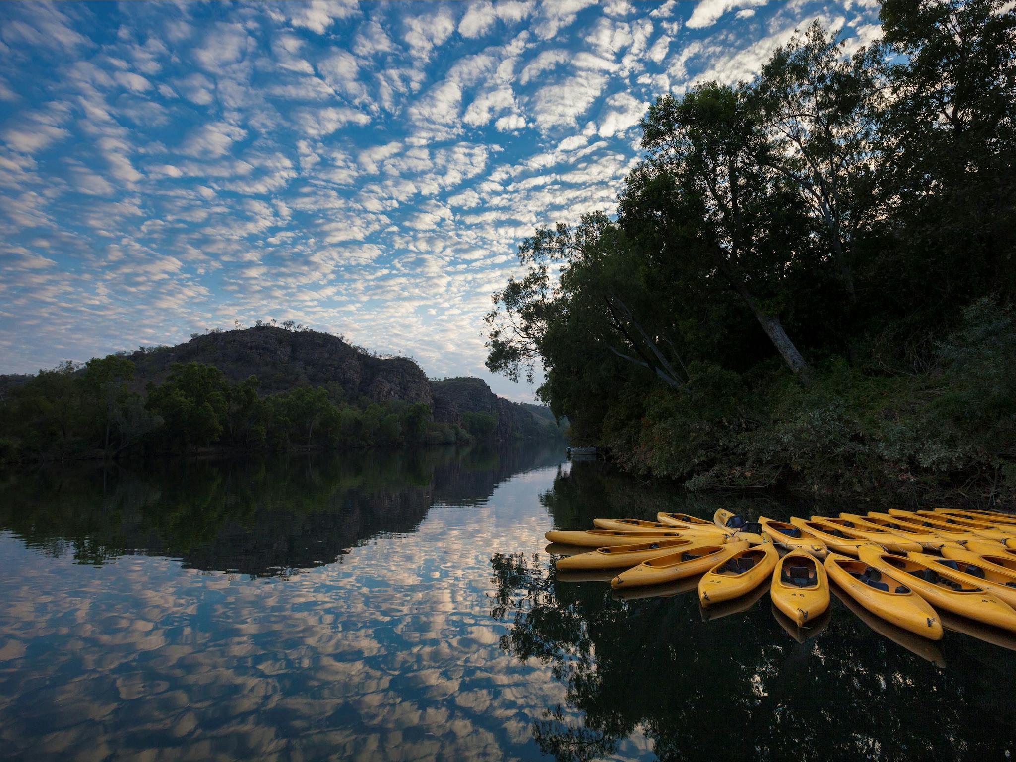 Canoeing on Nitmiluk Gorge