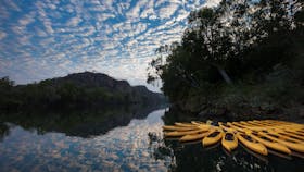 Canoeing on Nitmiluk Gorge