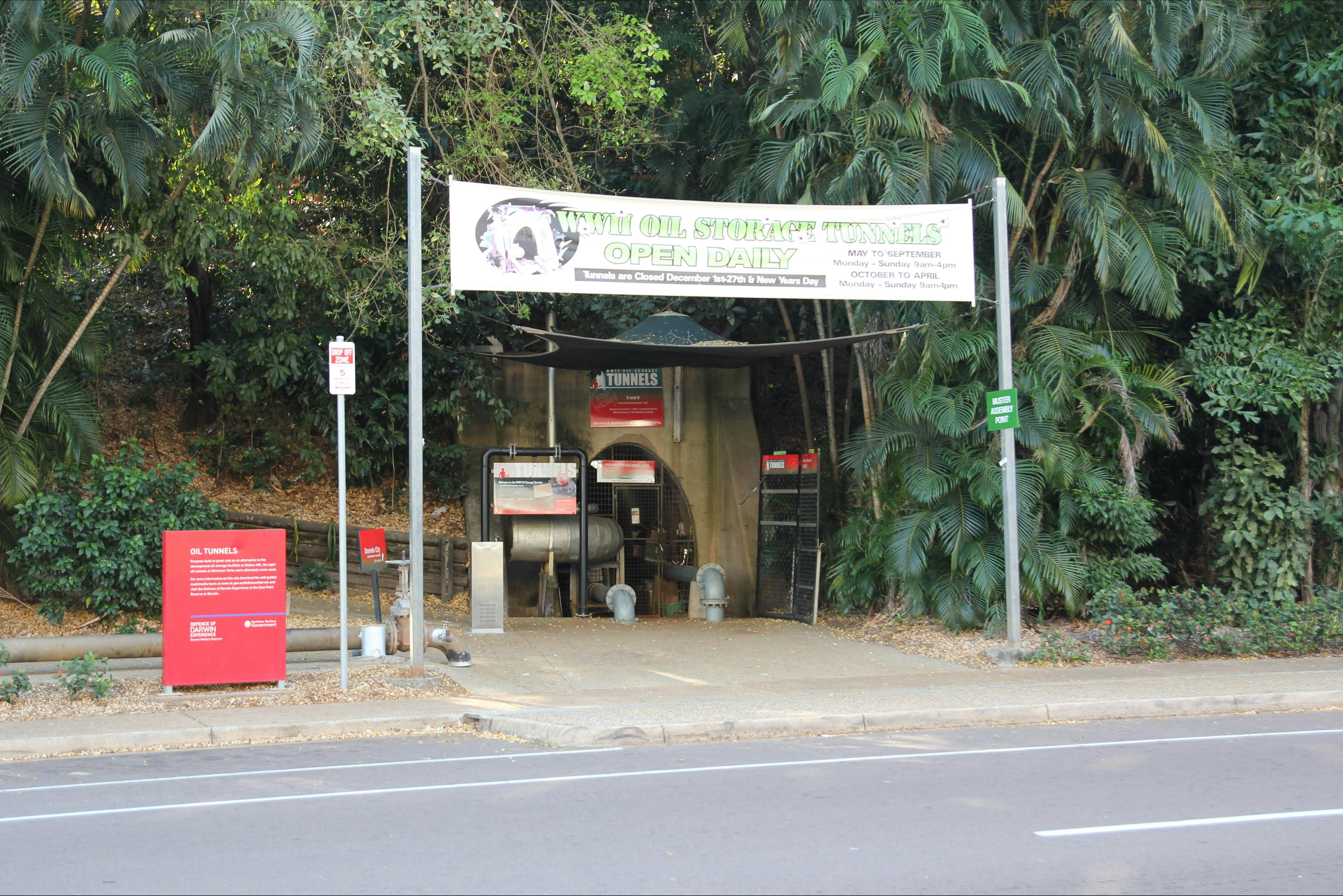 WWII Navy Oil Storage Tunnels 5 & 6, Darwin