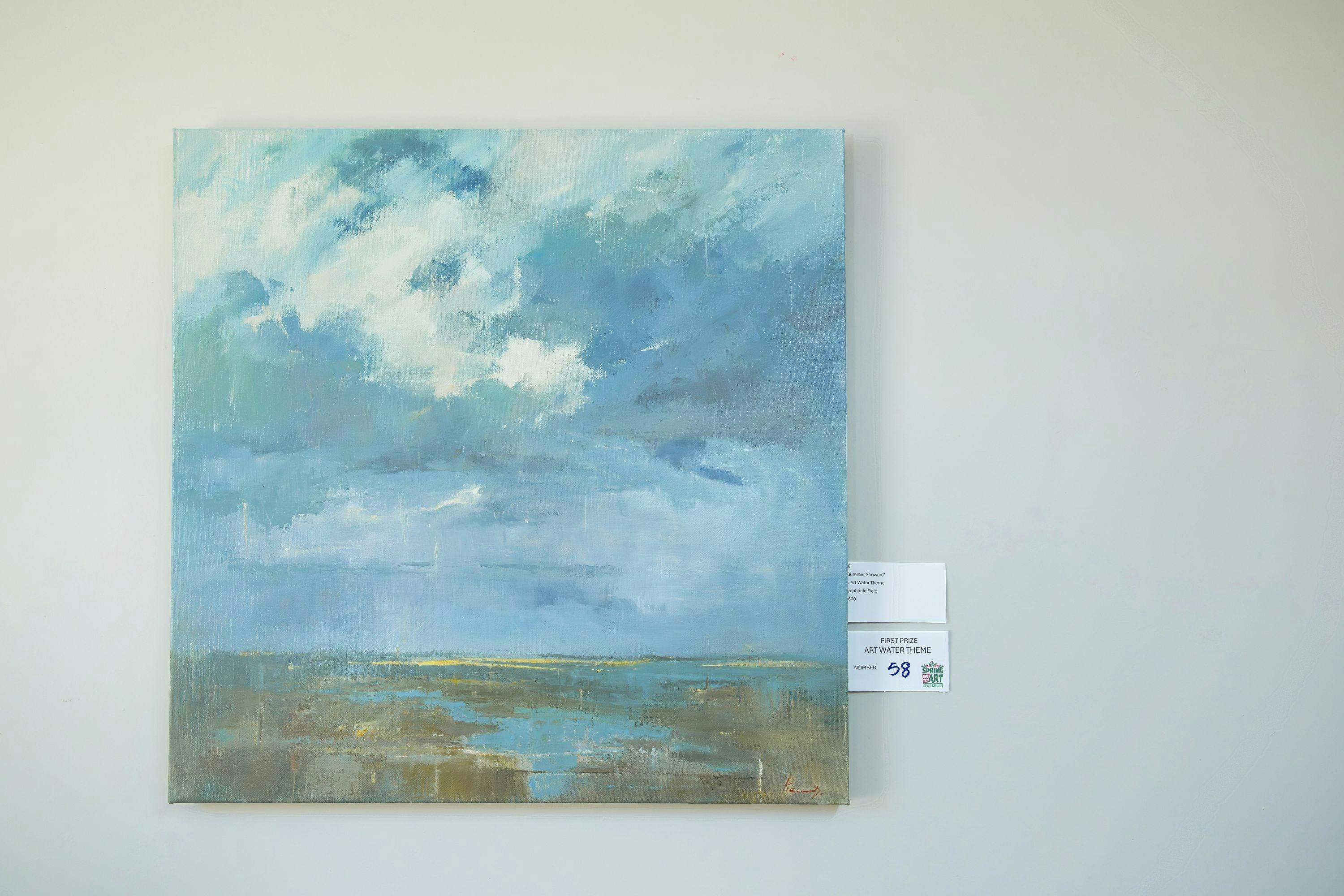 First Prize Art Water Theme - Summer Showers by Stephanie Field